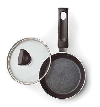 Small Frying Pan Tfal Nonstick 5 Inch With Lid Covered One Egg