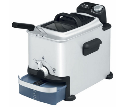 T-fal Ultimate EZ Clean Stainless Steel Deep Fryer with Basket 3.5 Liter  Oil and 2.6 Pound Food Capacity 1700 Watts Oil Filtration, Temp Control